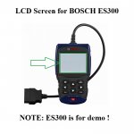 LCD Screen Display Replacement for BOSCH ES300 ECU Scanner